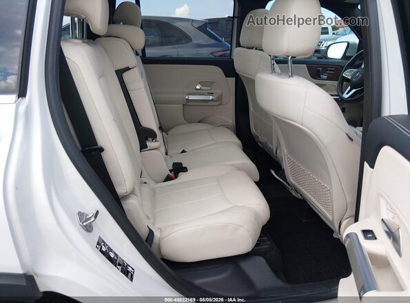 W1N4M4HB0NW238530 2022 MERCEDES-BENZ GLB-CLASS White Vista de la etiqueta del VIN