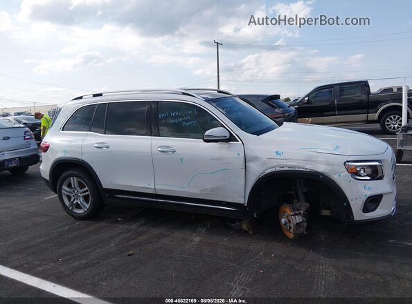 W1N4M4HB0NW238530 2022 MERCEDES-BENZ GLB-CLASS White Vista interior trasera
