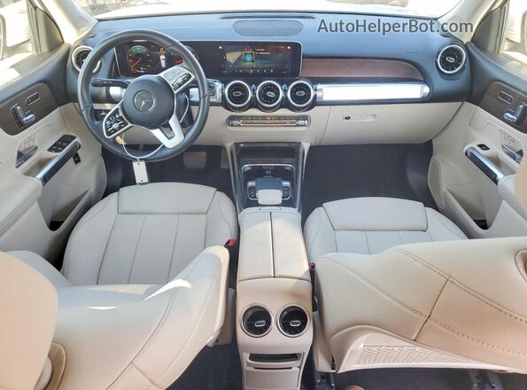 W1N4M4HB1LW032162 2020 MERCEDES-BENZ GLB-CLASS White Dashboard view