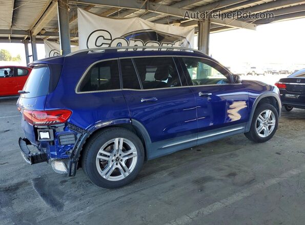 W1N4M4HB1LW042707 2020 MERCEDES-BENZ GLB-CLASS Blue Задня права чверть