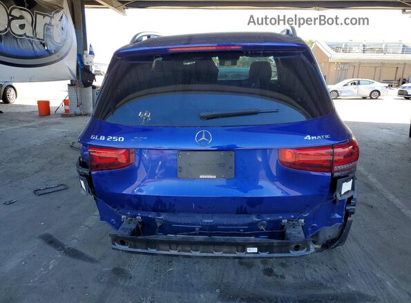 W1N4M4HB1LW042707 2020 MERCEDES-BENZ GLB-CLASS Blue Вид ззаду
