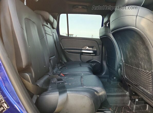 W1N4M4HB1MW109498 2021 MERCEDES-BENZ GLB-CLASS Синий Вид задней части салона