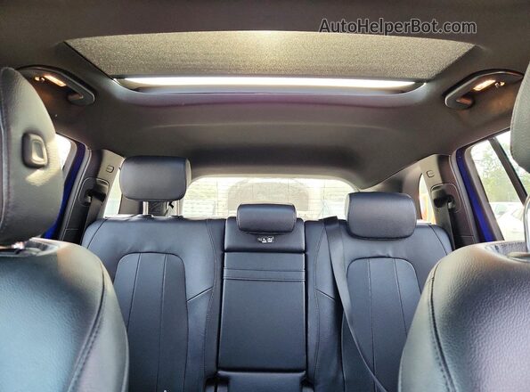W1N4M4HB1MW109498 2021 MERCEDES-BENZ GLB-CLASS Синий Вид задних сидений