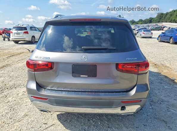 W1N4M4HB1MW146437 2021 MERCEDES-BENZ GLB-CLASS Gray უკანა ხედი