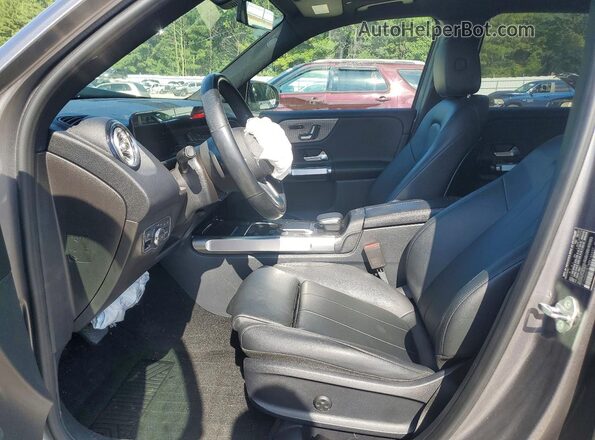 W1N4M4HB1MW146437 2021 MERCEDES-BENZ GLB-CLASS Gray წინა სალონის ხედი