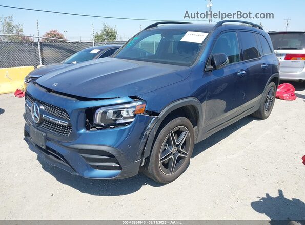 W1N4M4HB1PW288730 2023 MERCEDES-BENZ GLB-CLASS Blue Передня ліва чверть