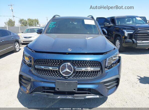 W1N4M4HB1PW288730 2023 MERCEDES-BENZ GLB-CLASS Blue Вид задньої частини салону
