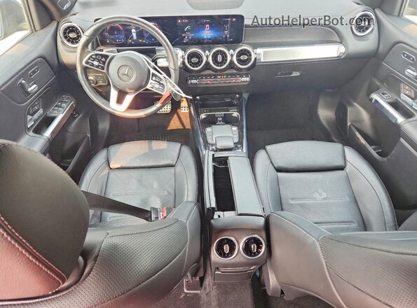 W1N4M4HB2MW080934 2021 MERCEDES-BENZ GLB-CLASS Синий Вид панели приборов