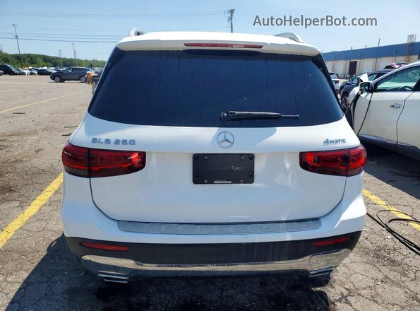 W1N4M4HB2MW101541 2021 MERCEDES-BENZ GLB-CLASS White Rear view