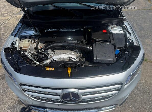 W1N4M4HB2MW143272 2021 MERCEDES-BENZ GLB-CLASS Silver 