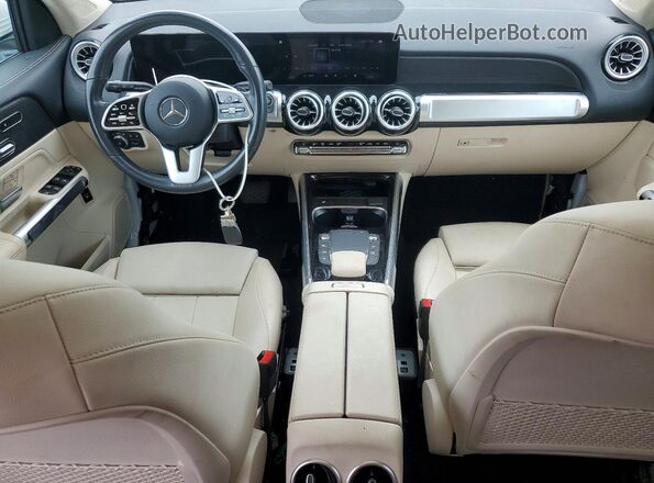 W1N4M4HB2NW260495 2022 MERCEDES-BENZ GLB-CLASS White Dashboard view