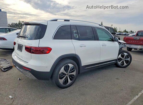 W1N4M4HB2RW373644 2024 MERCEDES-BENZ GLB-CLASS White Tył prawy