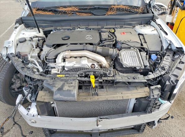 W1N4M4HB2RW373644 2024 MERCEDES-BENZ GLB-CLASS White Widok wnętrza z tyłu