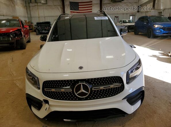 W1N4M4HB3MW156516 2021 MERCEDES-BENZ GLB-CLASS White წინა ხედი