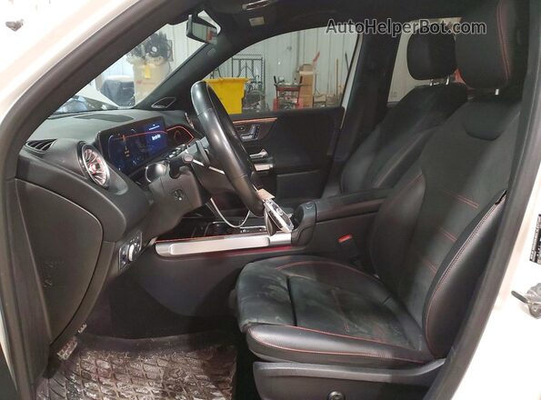 W1N4M4HB3MW156516 2021 MERCEDES-BENZ GLB-CLASS White წინა სალონის ხედი