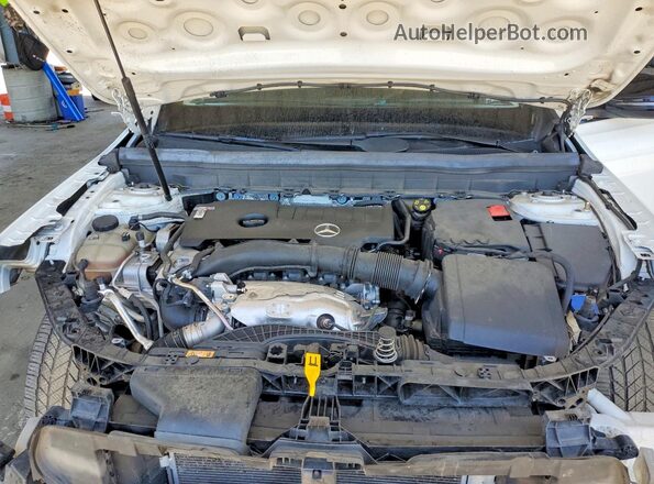 W1N4M4HB3NW240935 2022 MERCEDES-BENZ GLB-CLASS White Շարժիչի բաժամունքի տեսք