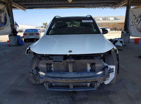 W1N4M4HB3NW240935 2022 MERCEDES-BENZ GLB-CLASS White Դիմացի տեսք