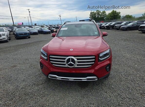 W1N4M4HB3RW370008 2024 MERCEDES-BENZ GLB-CLASS Red Вид спереду