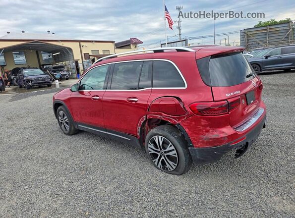 W1N4M4HB3RW370008 2024 MERCEDES-BENZ GLB-CLASS Red Задня ліва чверть