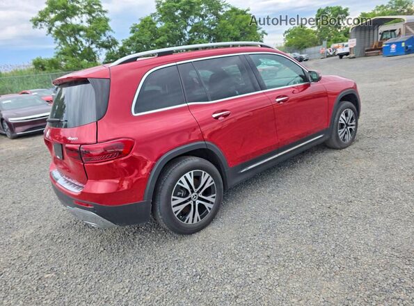 W1N4M4HB3RW370008 2024 MERCEDES-BENZ GLB-CLASS Red Передня права чверть