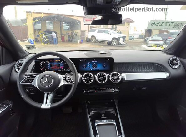 W1N4M4HB3RW370008 2024 MERCEDES-BENZ GLB-CLASS Red Вид щитка приладів