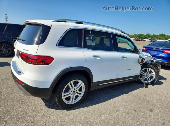 W1N4M4HB4MW108815 2021 MERCEDES-BENZ GLB-CLASS Белый Задняя правая четверть
