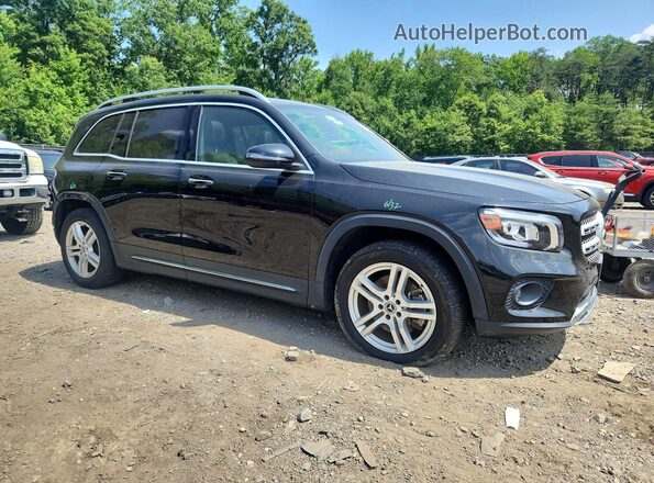 W1N4M4HB4MW109608 2021 MERCEDES-BENZ GLB-CLASS Черный Передняя правая четверть