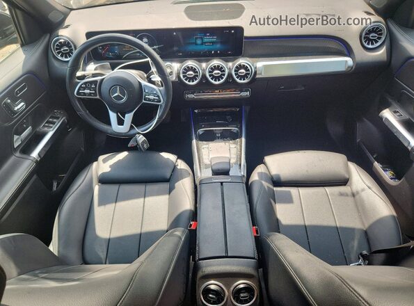 W1N4M4HB4MW109608 2021 MERCEDES-BENZ GLB-CLASS Черный Вид панели приборов