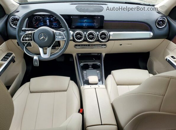 W1N4M4HB4PW268424 2023 MERCEDES-BENZ GLB-CLASS Black Widok deski rozdzielczej