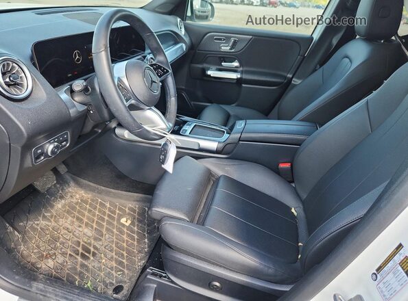 W1N4M4HB4SW402342 2025 MERCEDES-BENZ GLB-CLASS White წინა სალონის ხედი