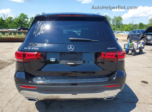 W1N4M4HB5LW024193 2020 MERCEDES-BENZ GLB-CLASS Black Widok z tyłu