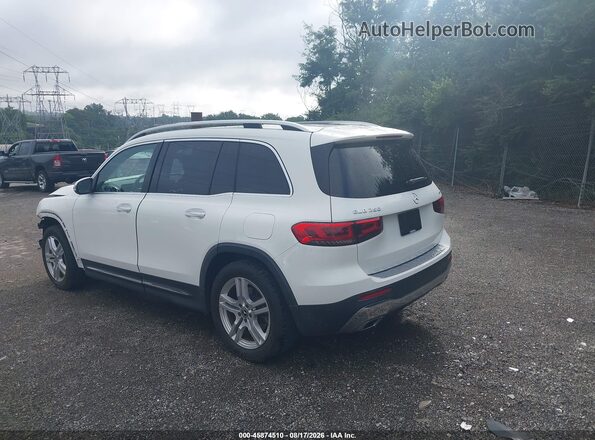 W1N4M4HB5MW104854 2021 MERCEDES-BENZ GLB-CLASS White Trasero izquierdo
