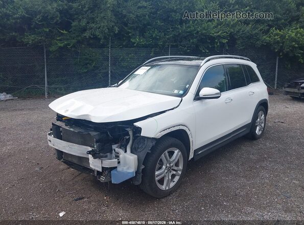 W1N4M4HB5MW104854 2021 MERCEDES-BENZ GLB-CLASS White Vista tres cuartos delantera izquierda