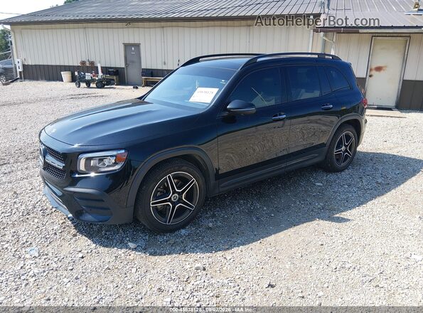 W1N4M4HB5PW278637 2023 MERCEDES-BENZ GLB-CLASS Черный Передняя левая четверть
