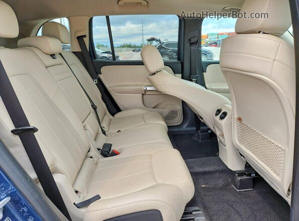 W1N4M4HB6LW041889 2020 MERCEDES-BENZ GLB-CLASS Синий Вид задней части салона