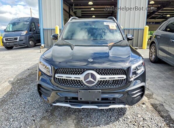 W1N4M4HB6MW159779 2021 MERCEDES-BENZ GLB-CLASS Black Widok z przodu