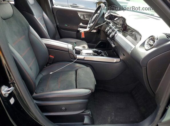 W1N4M4HB6MW159779 2021 MERCEDES-BENZ GLB-CLASS Black Widok wnętrza z przodu