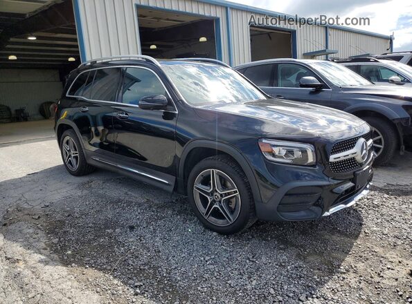 W1N4M4HB6MW159779 2021 MERCEDES-BENZ GLB-CLASS Black Przód prawy