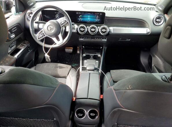 W1N4M4HB6MW159779 2021 MERCEDES-BENZ GLB-CLASS Black Widok deski rozdzielczej