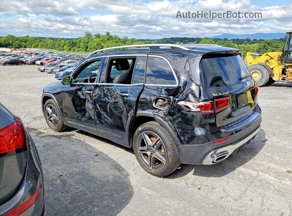W1N4M4HB6MW159779 2021 MERCEDES-BENZ GLB-CLASS Black Tył lewy