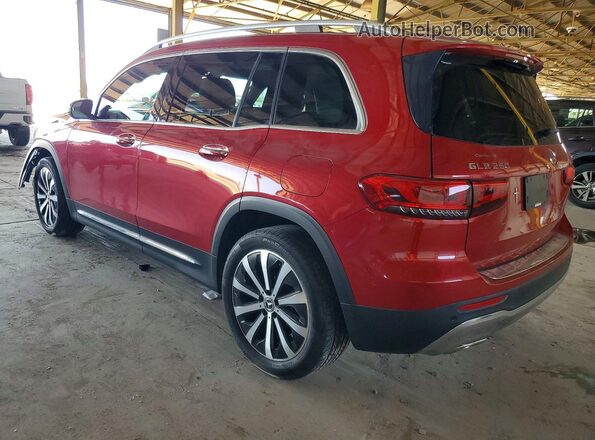 W1N4M4HB7LW038161 2020 MERCEDES-BENZ GLB-CLASS Red Rear left