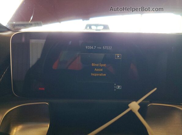W1N4M4HB7LW038161 2020 MERCEDES-BENZ GLB-CLASS Red Instrument cluster view