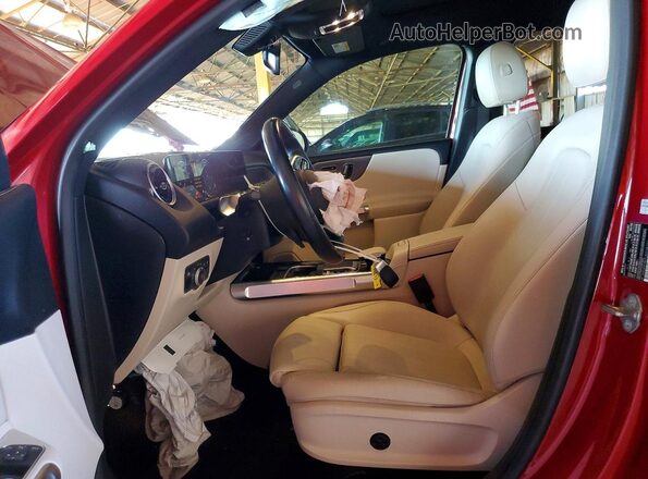 W1N4M4HB7LW038161 2020 MERCEDES-BENZ GLB-CLASS Red Front interior view