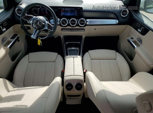 W1N4M4HB7SW435464 2025 MERCEDES-BENZ GLB-CLASS White Вид панелі приладів
