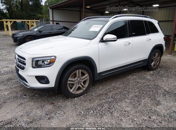 W1N4M4HB8PW307578 2023 MERCEDES-BENZ GLB-CLASS White Առջևի ձախ երեք քառորդ տեսարան