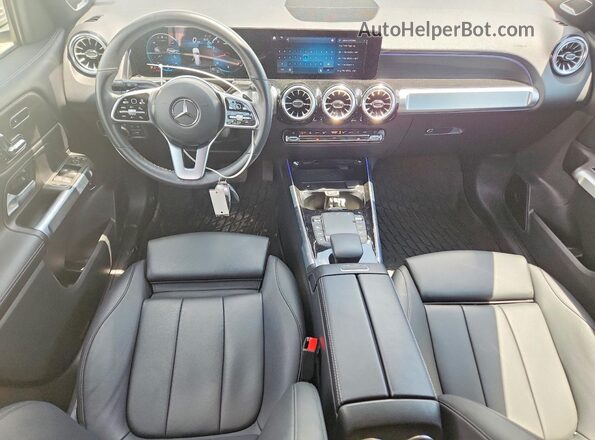 W1N4M4HB8PW328804 2023 MERCEDES-BENZ GLB-CLASS White წინა პანელის ხედი