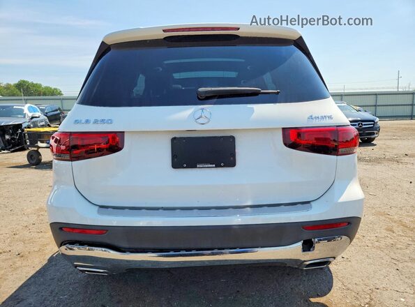 W1N4M4HB9MW098783 2021 MERCEDES-BENZ GLB-CLASS White Հետևի տեսք