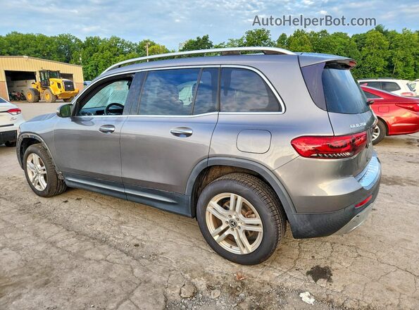 W1N4M4HB9MW109166 2021 MERCEDES-BENZ GLB-CLASS Gray Trasero izquierdo