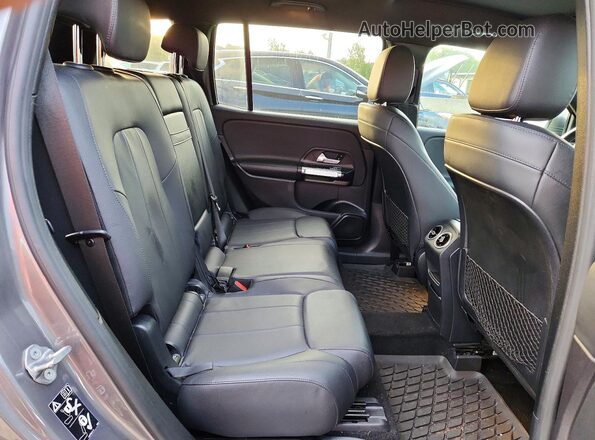 W1N4M4HB9MW109166 2021 MERCEDES-BENZ GLB-CLASS Gray Vista interior trasera