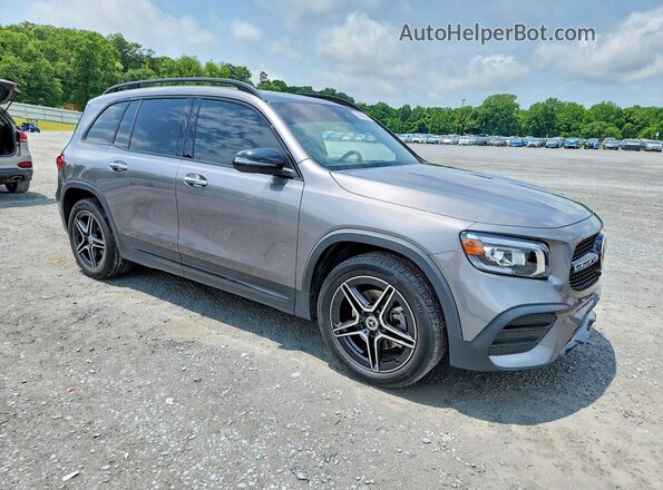 W1N4M4HBXNW249907 2022 MERCEDES-BENZ GLB-CLASS Gray Front right